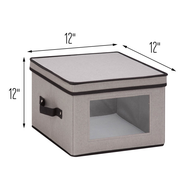 Honey Can Do Fabric Storage Box & Reviews Wayfair